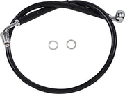 Drag Specialties Extended Length Stainless Steel Brake Line Fits Harley-Davidson Softail Models 2018-2023