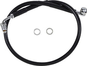 Drag Specialties Extended Length Stainless Steel Brake Line Fits Harley-Davidson Softail Models 2018-2023