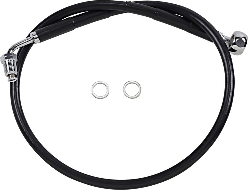 Drag Specialties Extended Length Stainless Steel Brake Line Fits Harley-Davidson Softail Models 2018-2023
