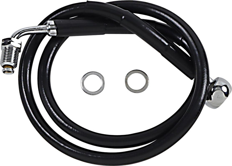 Drag Specialties Extended Length Stainless Steel Brake Line Fits Harley-Davidson Softail Models 2018-2023