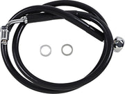 Drag Specialties Extended Length Stainless Steel Brake Line Fits Harley-Davidson Softail Models 2018-2023