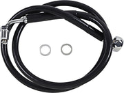 Drag Specialties Extended Length Stainless Steel Brake Line Fits Harley-Davidson Softail Models 2018-2023