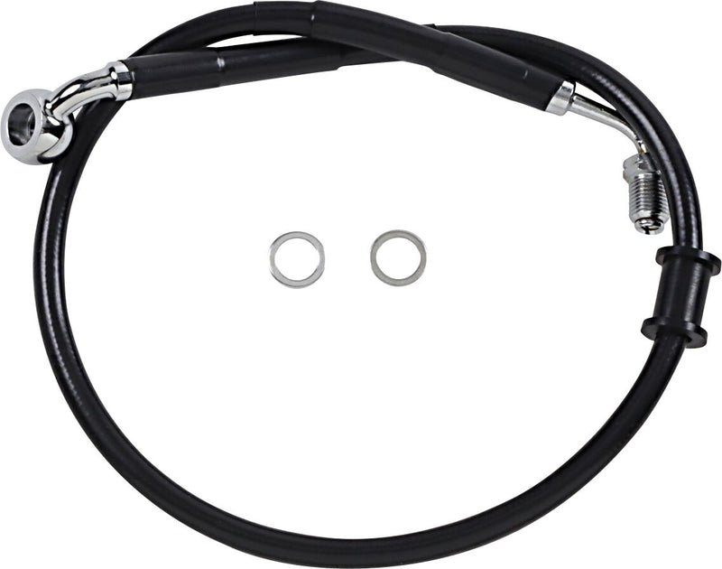 Drag Specialties Standard Length Brake Line Kit #618604-BLK
