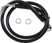 Drag Specialties Extended Length Stainless Steel Brake Line Fits Harley-Davidson Softail Models 2018-2024