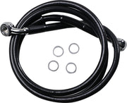 Drag Specialties Extended Length Stainless Steel Brake Line Fits Harley-Davidson Sportster Models 2018-2021