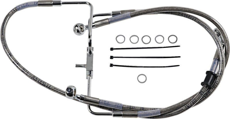 Extended Length Stainless Steel Brake Line