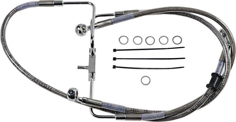 Extended Length Stainless Steel Brake Line