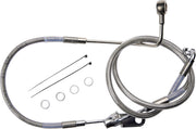 Drag Specialties Rear Brake Line Fits Harley-Davidson Softail Models 2011-2017