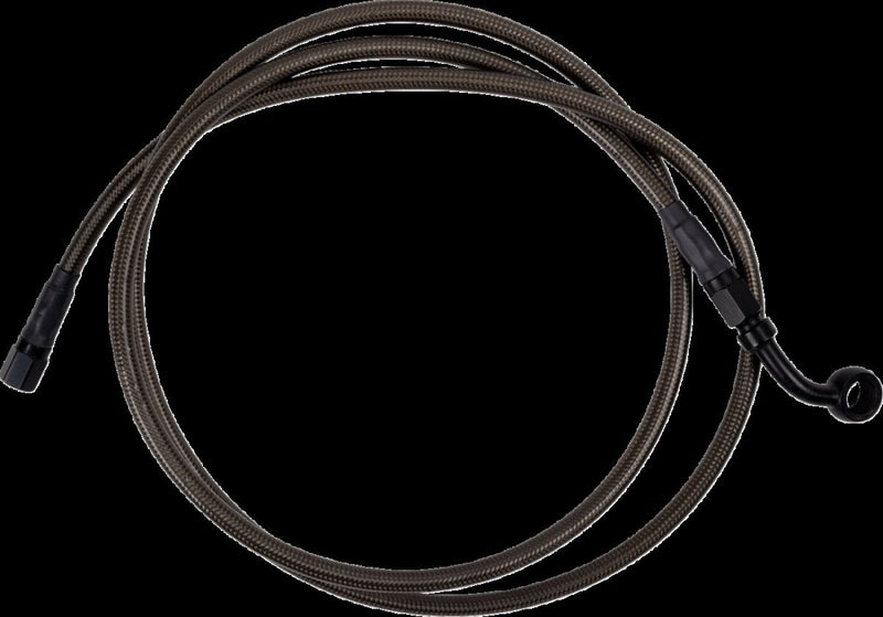 Barnett Upper Brake Line - Each - Black for Harley-Davidson Touring 2023-2024