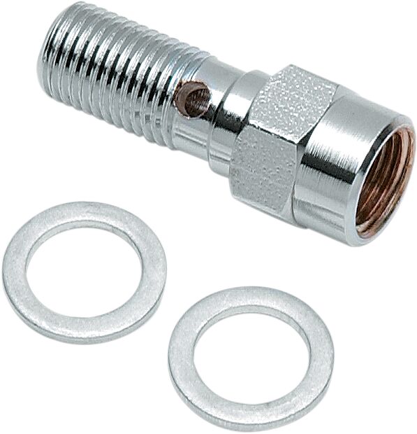 Drag Specialties Banjo Bolt with Break Light Switch Mount