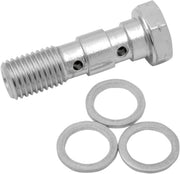 Drag Specialties Universal Chrome Steel Banjo Bolt
