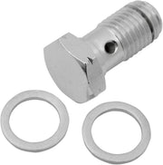 Drag Specialties Universal Chrome Steel Banjo Bolt