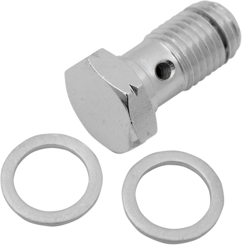 Drag Specialties Universal Chrome Steel Banjo Bolt