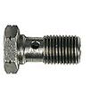 Goodridge 600 Series Metric Banjo Bolt Silver Single Stainless Steel #992-02-21C