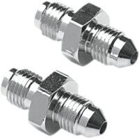 Goodridge Brake Line Fitting Silver Stainless Steel Union #AN815-02C