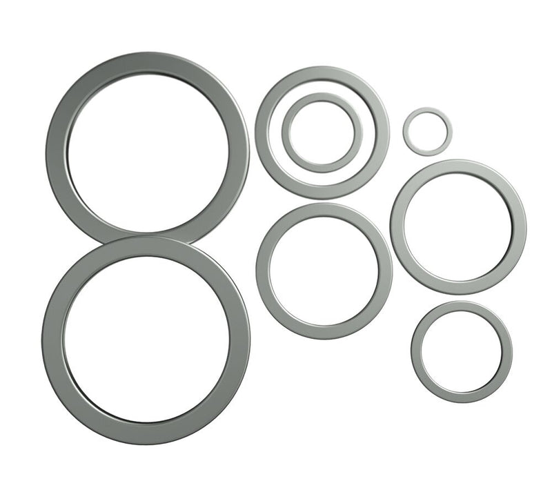 Goodridge Crush Washer Aluminium Front Lower Brake Line 6 Pack #44515-6