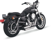 Vance & Hines Shortshots Staggered NON-PCX In Chrome For Harley-Davidson 2004-2013 Sportster Motorcycles #17219