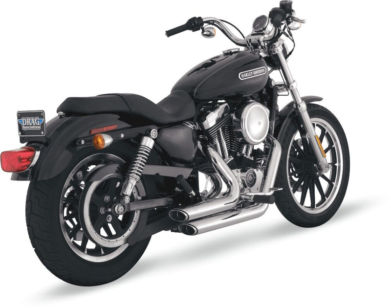 Vance & Hines Shortshots Staggered NON-PCX In Chrome For Harley-Davidson 2004-2013 Sportster Motorcycles #17219