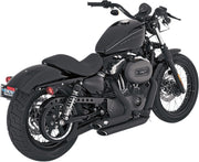 Vance & Hines Shortshots Staggered NON-PCX In Black For Harley-Davidson 2004-2013 Sportster Motorcycles