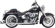 Bassani Fishtail True Dual Exhaust System #1S26E-33