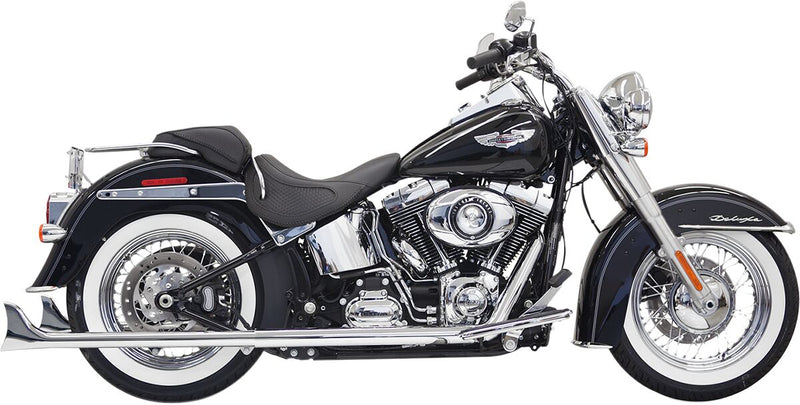 Bassani Fishtail True Dual Exhaust System #1S26E-33