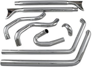Bassani Fishtail True Dual Exhaust System #1S46E-33