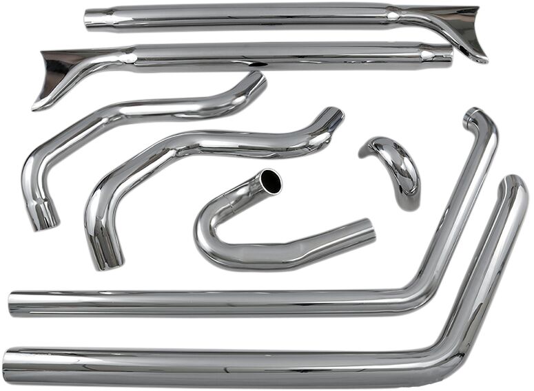 Bassani Fishtail True Dual Exhaust System #1S46E-33
