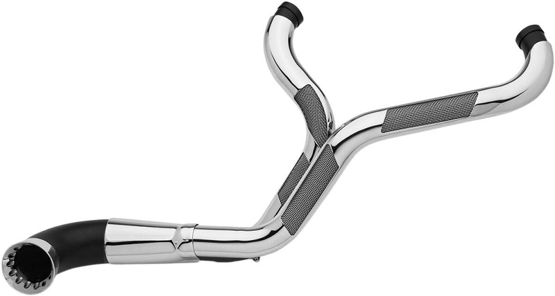 Trask Nasty Bastard Performance Chrome 2 into 1 Exhaust System for 1997-2016 Harley-Davidson Touring Models #TM-5700CH