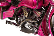 Trask Nasty Bastard Performance Chrome 2 into 1 Exhaust System for 1997-2016 Harley-Davidson Touring Models