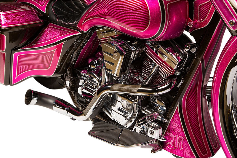 Trask Nasty Bastard Performance Chrome 2 into 1 Exhaust System for 1997-2016 Harley-Davidson Touring Models