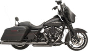 Khrome Werks Eclipse Dominator 2:2 3-Stepped Header, 4.5" Mufflers W/Tracer Tips for 2009-2016 Harley-Davidson Touring Motorcycles