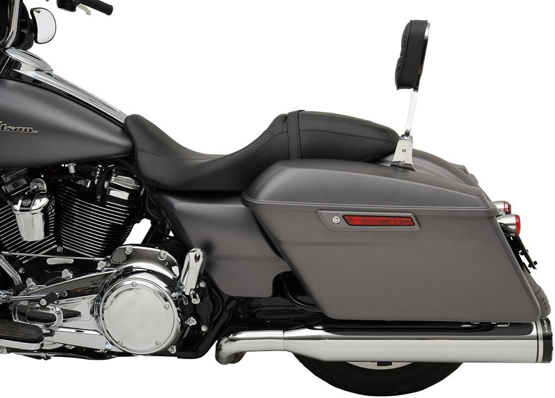 Khrome Werks Chrome Dominator 2:2 3-Step Header 4.5" Mufflers W/Tracer Tips for 2017-2025 Harley-Davidson Touring Motorcycles
