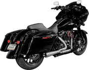 Trask Stainless Steel Assault 2-into-1 Straight Exhaust for 2017-2025 Harley-Davidson Touring Models