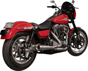 Trask Stainless Steel Assault 2-into-1 Exhaust for 1984-1994,1999-2000 Harley-Davidson FXR Motorcycles Raw #TM-5030