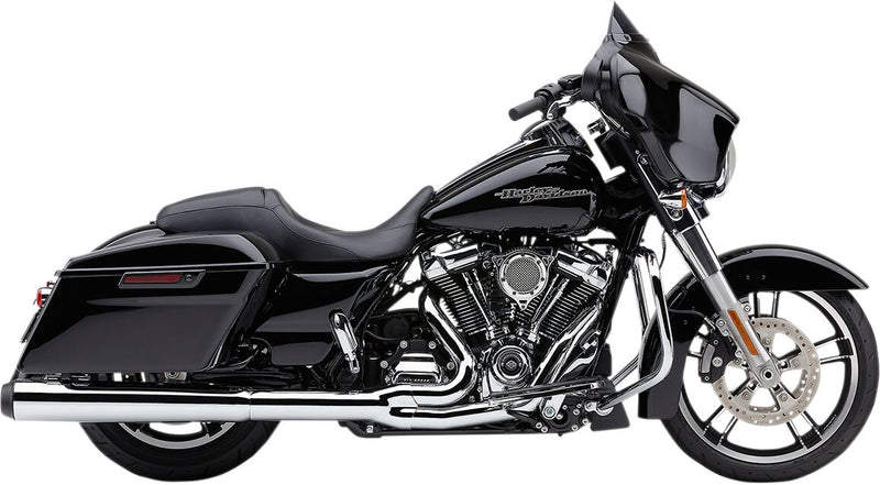 Cobra El Diablo 2 Into 1 Exhaust In Chrome For Harley-Davidson 2017-2024 Touring & Trike Models