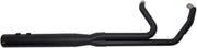 S&S Cycle Black Ceramic Race Only Sidewinder 2-into-1 Exhaust System for 2017-2025 Harley-Davidson Touring Models