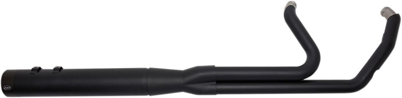 S&S Cycle Black Ceramic Race Only Sidewinder 2-into-1 Exhaust System for 2017-2025 Harley-Davidson Touring Models