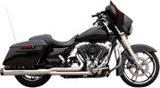 S&S Cycle Chrome Sidewinder 2-into-1 Exhaust System for 1995-2016 Harley-Davidson Touring Models