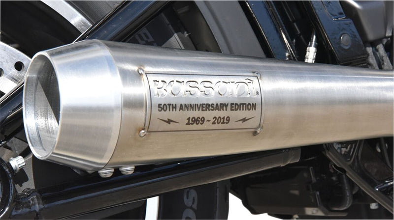 Bassani Xhaust Road Rage III 50th Anniversary Exhaust System for 2018-2025 Harley-Davidson Upswept Full System Stainless Steel Each