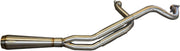 Trask Stainless Steel Assault 2-Into-1 Exhaust System for 2014-2026 Indian Chieftain Motorcycles Raw #TM-5200