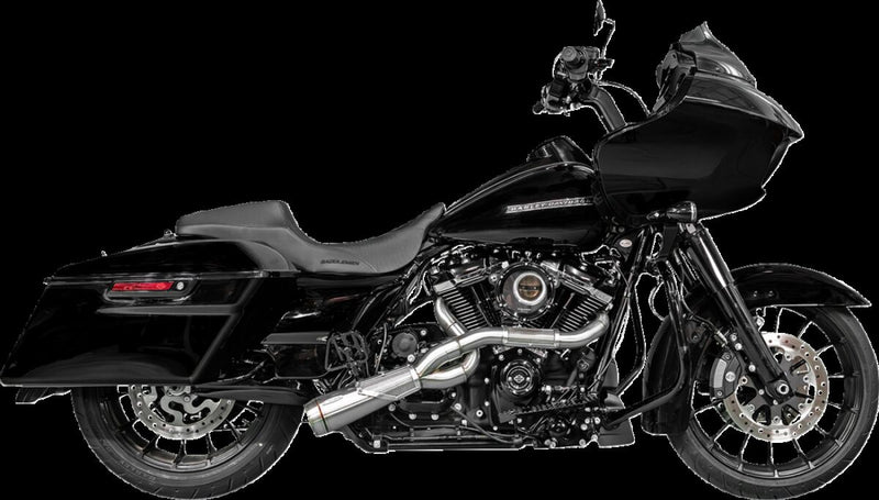 Trask Brushed Stainless Steel Big Sexy Exhaust System for 2017-2025 Harley-Davidson Touring Models #TM-5110
