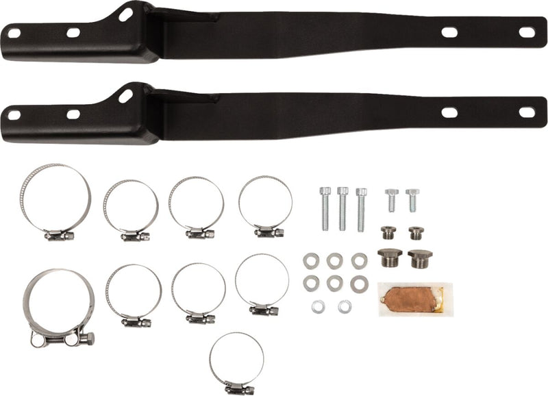 Bassani Chrome Road Rage 2:1 w/Hot Rod Turnout Exhaust System for 2007-2016 Harley-Davidson Touring Motorcycles
