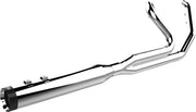 Khrome Werks Chrome 2 Into 1 Exhaust System w/Two Step Headers for 2009-2016 Harley-Davidson Touring Motorcycles