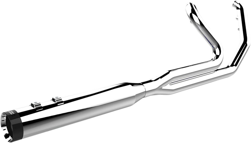 Khrome Werks Chrome 2 Into 1 Exhaust System w/Two Step Headers for 2009-2016 Harley-Davidson Touring Motorcycles