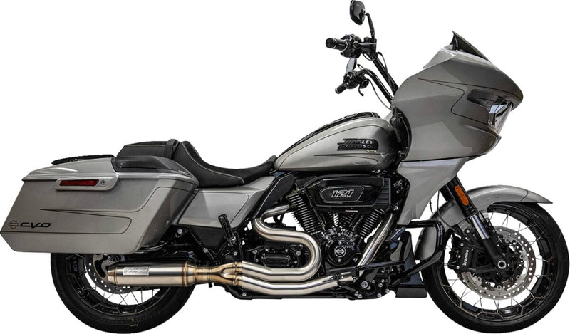 Bassani Mid-Length 2:1 Exhaust System for 2017-2025 Harley-Davidson Touring Motorcycles