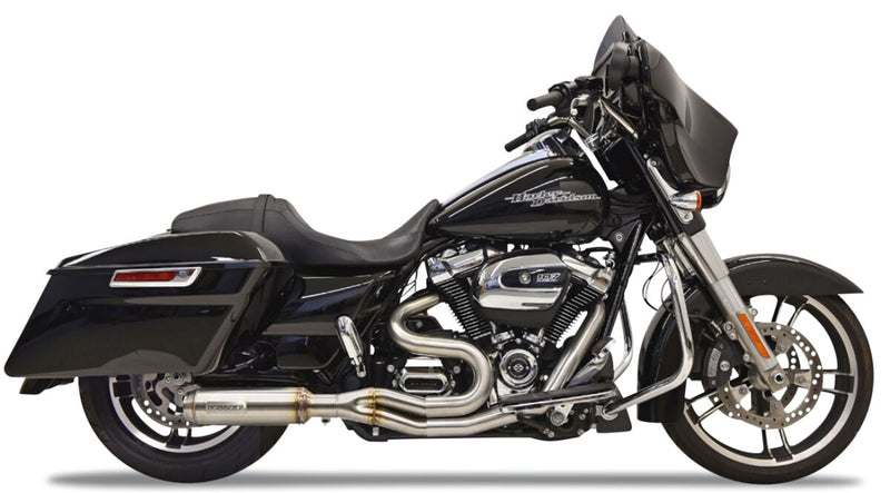 Bassani Mid-Length 2:1 Exhaust System for 2017-2025 Harley-Davidson Touring Motorcycles
