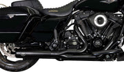 S&S Cycle 2-into-1 Diamondback Exhaust System for 2017-2025 Harley-Davidson Guardian Black Race Stainless Steel