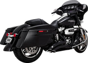 Vance & Hines Big Radius 2 Into 2 Exhaust Kit With PCX Technology In Black For Harley-Davidson 2017-2023 Touring Models