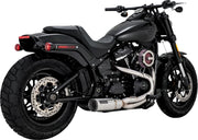 Vance & Hines Stainless 2 Into 1 Hi-Output Exhaust Kit With PCX Technology For Harley-Davidson 2018-2024 Softail Models