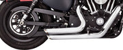 Vance & Hines Shortshots Staggered Exhaust Kit With PCX Technology In Chrome For 2014-2022 HD Sportster Models